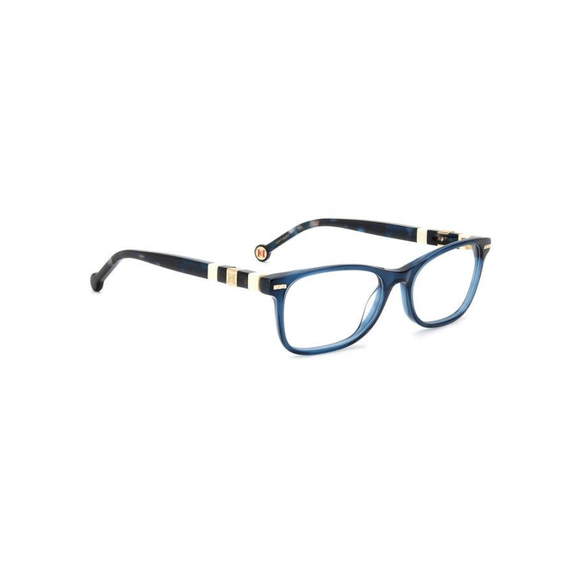 NWT Carolina Herrera CH0110-XP8-54 0Xp8 Blue 54mm Eyeglasses
